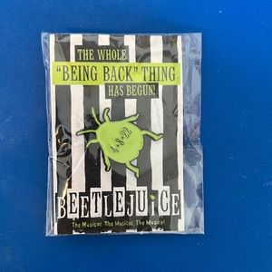 Brand New Beetlejuice Broadway Reopening Night Pin!